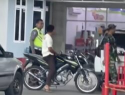 Ironi Aparat Di Tengah Kelangkaan BBM SPBU Padang Matinggi Jadi Sorotan Publik