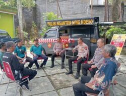 Jemput Bola Layani Masyarakat, Polsek Muntilan Kembali Ngantor Ning Ndeso