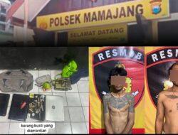 Sempat Buron Dua Pekan, Akhirnya seorang Pelaku Pembobol Rumah Dibekuk Resmob Polsek Mamajang