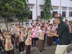 Kwarran Haurwangi Berpartisipasi Aktif dalam Pesta Siaga Kwarcab Cianjur 2026