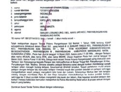 Hampir Setahun Laporan Penganiayaan Mengendap Di Polres Madina