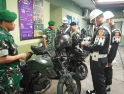 Polisi Militer Gelar Operasi Gaktib di Markas Kodim 0731/Kulon Progo