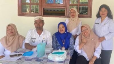 Bersama Tenaga Kesehatan, Camat Aek Bilah Bangun Semangat Pelayanan dan Kebersamaan