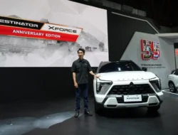 Ini Alasan Hanya Mitsubishi Destinator dan Xforce yang dapat 55TH Anniversary Edition di IIMS 2026