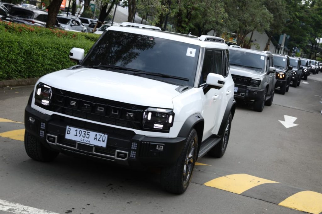 Pelepasan unit JETOUR T2 4