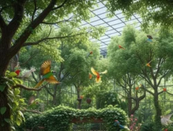 JIB Aviary, Eduwisata Burung Menarik di Pare Kediri