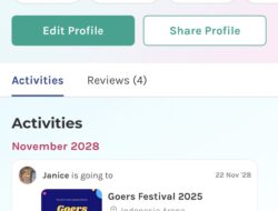 The More, the Merrier! Yuk, Kenalan Sama Fitur Following-nya Goers