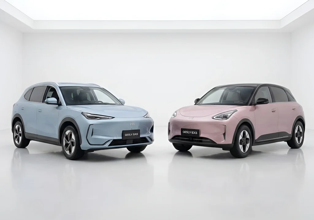 fitur mobil listrik Geely 2026 - Moladin