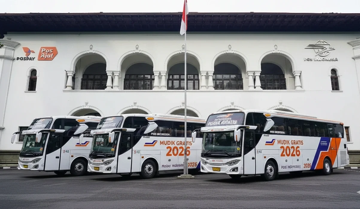Jadwal Mudik Gratis Pos Indonesia 2026 dari Jakarta, Bandung, Surabaya
