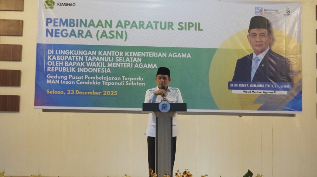 Kunjungi MAN IC Tapsel, Wamenag RI Ingatkan ASN Kemenag Jaga Integritas dan Profesionalitas | NEWS TV