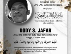 Innalillahi, Ketua DPC LAKI Kubu Raya Dody Sabli Jafar Berpulang, LAKI Jeneponto Sampaikan Belasungkawa