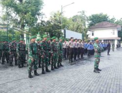 Dandim Bersama Anggota Kodim 0731/Kulon Progo Ikuti Upacara Hari Penegakkan Kedaulatan Negara