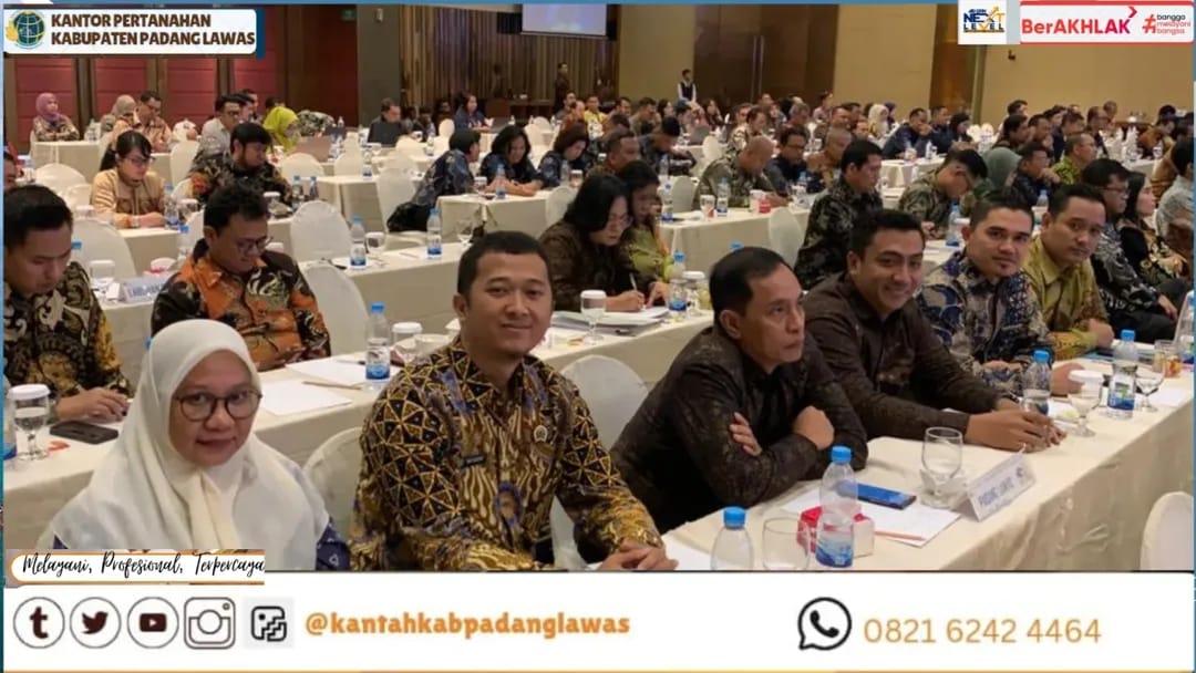Kantor Pertanahan Kabupaten Padang Lawas Hadiri Rakerda BPN Sumut 2026, Perkuat Interaksi dan Tata Kelola Risiko Menuju Sumut Berkelanjutan