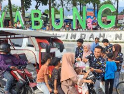 Ramadan Penuh Kepedulian Satma Ampi Madina Dan DplPK STAIN Bagikan Takjil Gratis