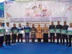Kementerian ATR/BPN Berikan Santunan untuk Pegawai dalam Momen Bazar Ramadan 1447 Hijriah