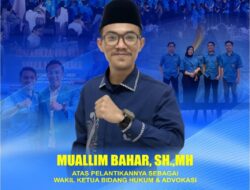 Fadel Tauphan Tepat Tunjuk Muallim Bahar sebagai Wakil Ketua Bidang Hukum dan Advokasi KNPI Sulsel