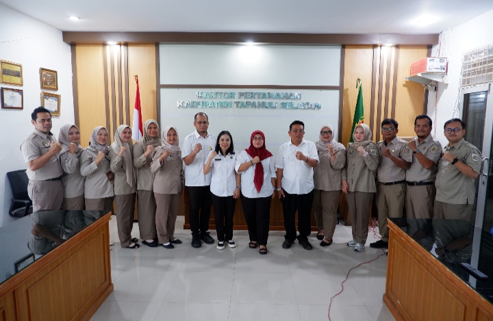 Penandatanganan Adendum Kontrak PPPK, Kantor Pertanahan Tapanuli Selatan Perkuat Komitmen Pelayanan Pertanahan Profesional | NEWS TV