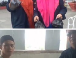 DPW GAMIES Sumatera Utara dan Manajemen Hotel Sunter Pidoli Berbagi Paket Nasi dan Air Mineral di Padangsidimpuan
