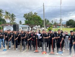 Sambut HBP ke-62, Lapas Padangsidimpuan Gelar Aksi Bersih-Bersih Lingkungan Satuan Kerja