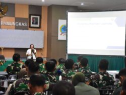 Prajurit dan PNS Korem 072/Pamungkas Ikuti Sosialisasi Penyakit Jantung