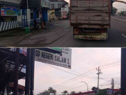 Selasa Pagi, Masih Ada Truk Pembawa Material Galian C di Salam Magelang Tak Patuh SKB