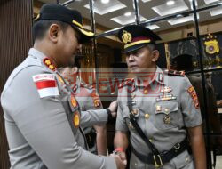 Kapolres Aceh Timur Pimpin Sertijab Kapolsek Peureulak Barat