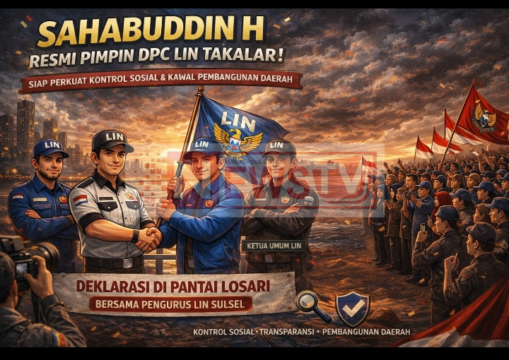 Sahabuddin H Berkomitmen Majukan LIN Takalar di Tengah Masyarakat | NEWS TV Indonesia