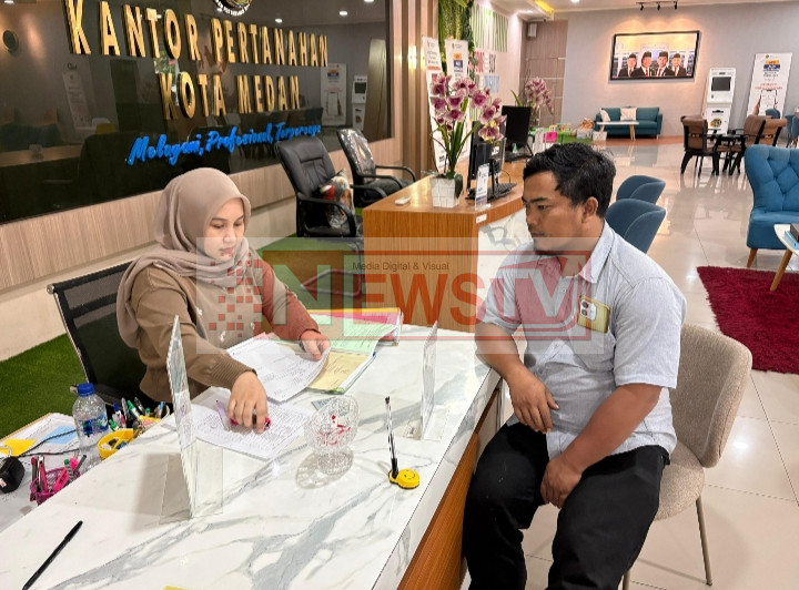 Kantor Pertanahan di Sumut Buka Layanan saat Libur Lebaran, Pastikan Masyarakat Tetap Terlayani dalam Masa Mudik | NEWS TV Indonesia