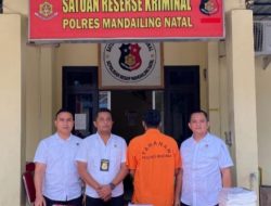 Berkas Perkara Dinyatakan Lengkap Polres Madina Serahkan Tersangka Dan Barang Bukti Dugaan Korupsi Penyusunan LKPJ Dan LPPD Tahun 2025-2016 Ke Jakarta