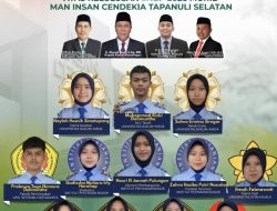 12 Siswa MAN Insan Cendekia Tapanuli Selatan Lolos SNBP 2026, Tembus PTN Top Nasional
