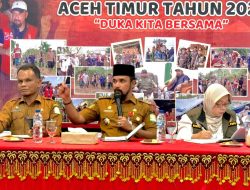 Bupati Al – Farlaky Evaluasi Huntara Bersama Vendor dan BNPB