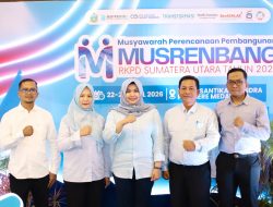 Wabup Madina Hadiri Musrembang RKPD Sumut 2027, Sejumlah Kepala Dinas Turut Serta