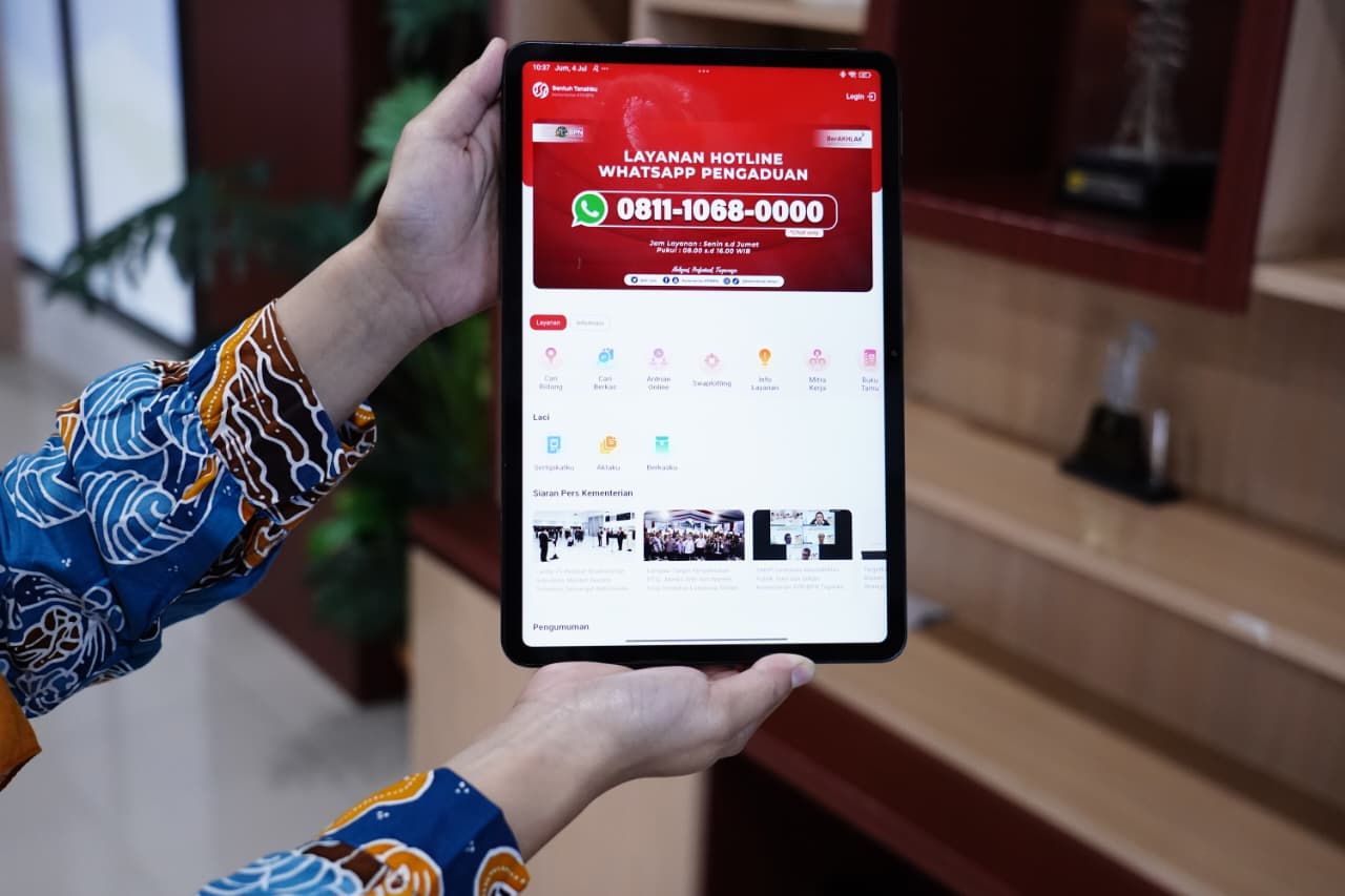 Transformasi Digital Layanan Pertanahan Diiringi Penguatan Aspek Keamanan dan Kepastian Hukum | NEWS TV Indonesia