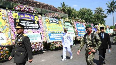 Danlanal Yogyakarta Beri Penghormatan Terakhir Pahlawan Gugur di Lebanon