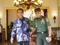 Perkuat Sinergitas, Danrem 072/Pamungkas Silaturahmi ke Gubernur DIY