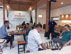 Syawalan PWOI Sleman Dan Manajemen Wisma JIP Yogyakarta Diramaikan Main Catur