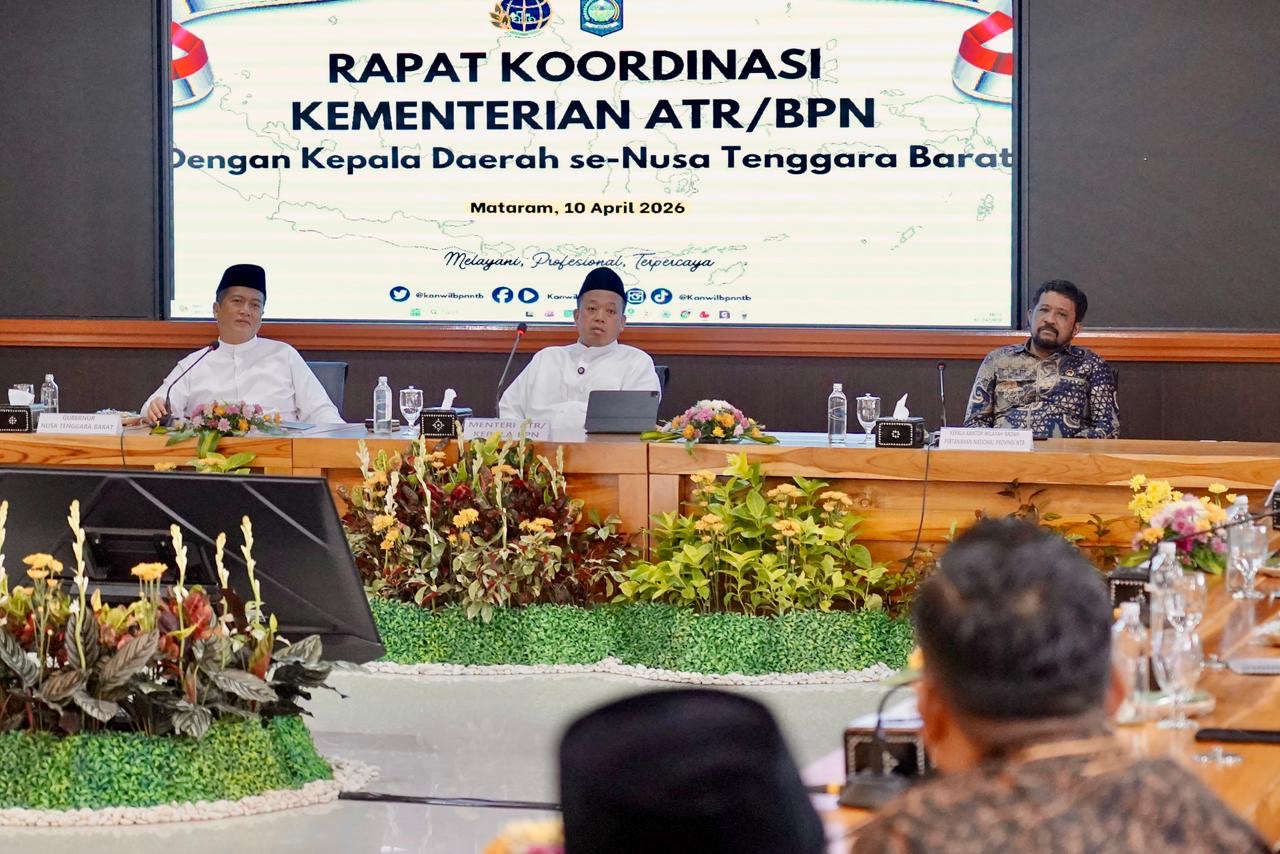 Rakor Bersama Pemda NTB, Menteri Nusron Sebut Integrasi Data Tanah dan Pajak Bisa Dongkrak PAD hingga 300% | Newstv Indonesia