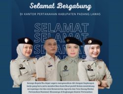 Kantor Pertanahan Kabupaten Padang Lawas Sambut Rekan Baru, Perkuat SDM untuk Pelayanan Pertanahan Berkelas Nasional