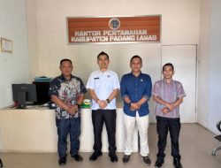 Kantor Pertanahan Padang Lawas Terima Kunjungan Kerja DPRD, Perkuat Sinergi Sukseskan PTSL 2026