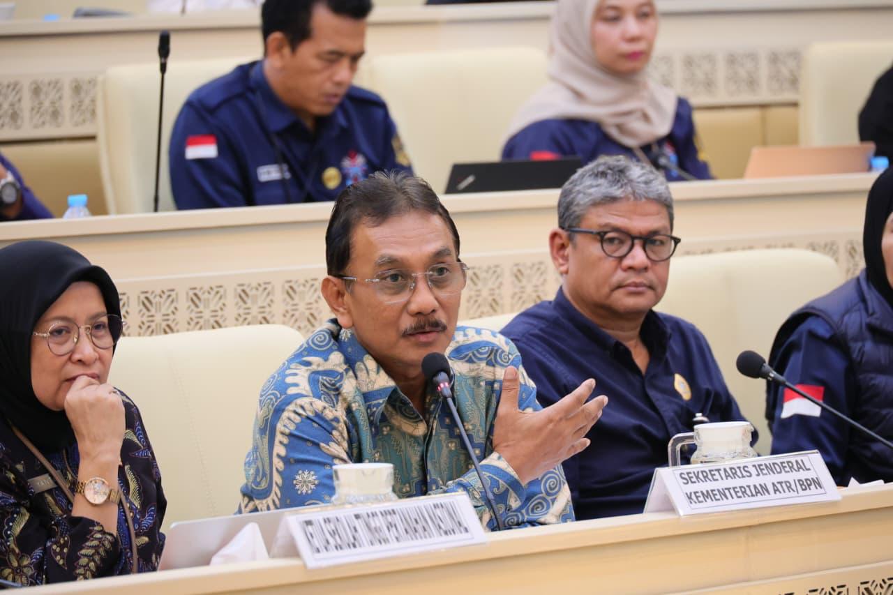 Siapkan Ketersediaan SDM yang Berintegritas, Sekjen ATR/BPN Minta Dukungan Komisi II DPR RI dalam Transformasi STPN | Newstv Indonesia