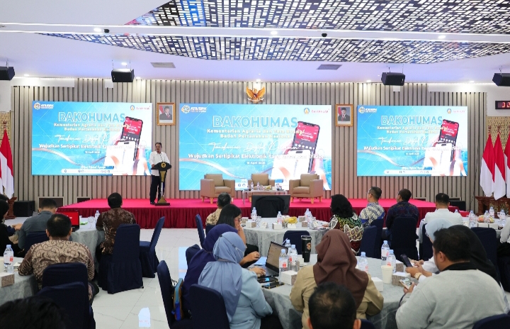 Buka Forum Bakohumas 2026, Sekjen ATR/BPN Tekankan Penyamaan Persepsi dalam Implementasi Sertipikat Elektronik | Newstv Indonesia