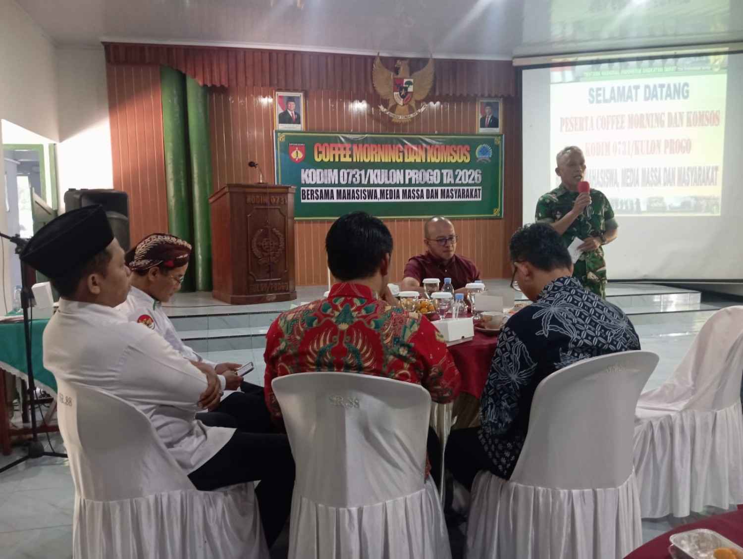 Bangun Sinergitas, Kodim 0731/Kulon Progo Gelar Coffee Morning Dengan Media Massa, Mahasiswa Hingga Akademisi | Newstv Indonesia
