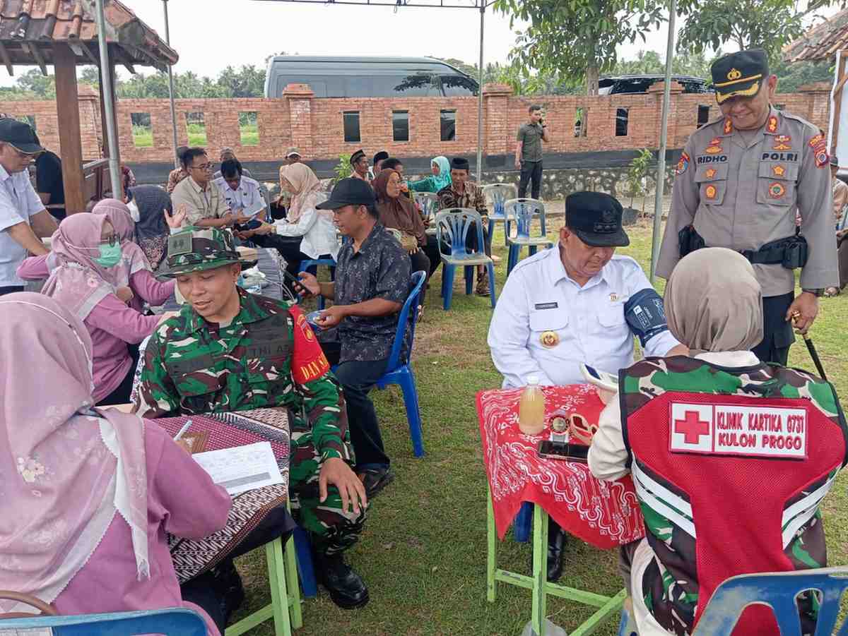 Pengobatan Gratis TMMD Reguler 128 Kodim 0732/Kulon Progo Diserbu Warga | Newstv Indonesia