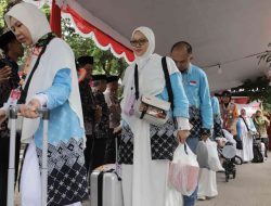 354 Calon Jamaah Haji Asal Sleman Diberangkatkan