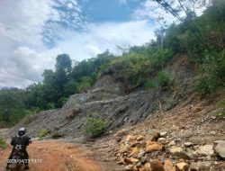 Pembukaan Jalan Poros Desa Banjar Malayu Diduga Kurang Profesional