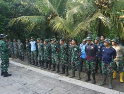 Awali Kerja, Personel Satgas TMMD Reguler Kulon Progo Apel Pagi