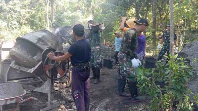 Danramil Kapten Czi Eko Yuliantono Mendadak Jadi Fotografer di TMMD Reguler 128 Kalurahan Sidorejo | Newstv Indonesia