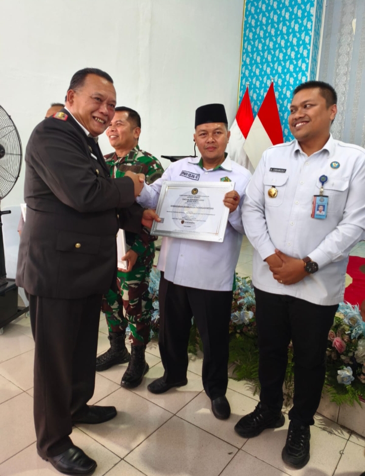 Kementerian Agama Kota Padangsidimpuan Terima Penghargaan HBP ke-62, Tegaskan Komitmen Pembinaan Spiritual | Newstv Indonesia