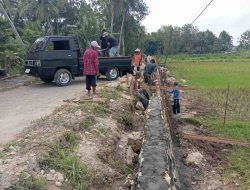 Kasdim 0731/Kulon Progo : “Talud Kwarakan Strategis Untuk Cegah Jalan Ambrol”