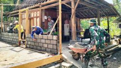 Ibu Waginem Senang Rumah Miliknya Direnovasi TNI Lewat Program TMMD